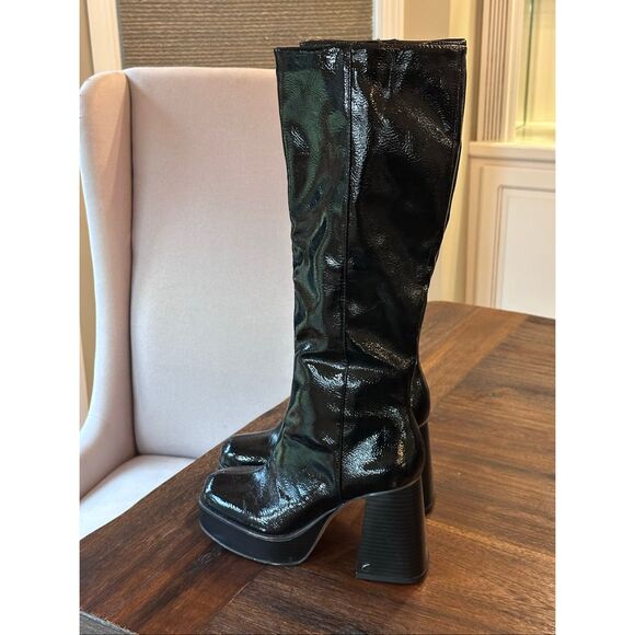 NEW! Circus NY by Sam Edelman patent leather “Sandy” boot - Picture 3 of 12